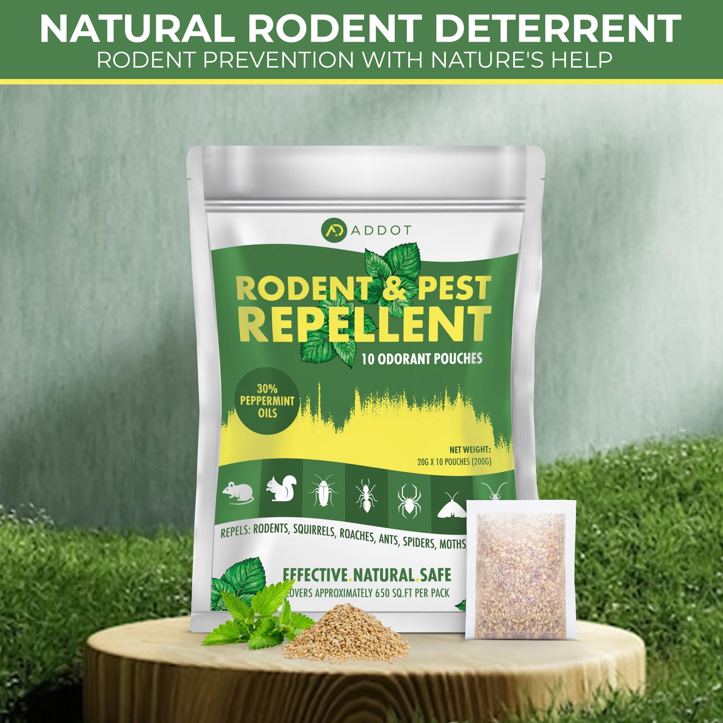 Rodent Mouse Repellent Indoor 10 pack 30g each